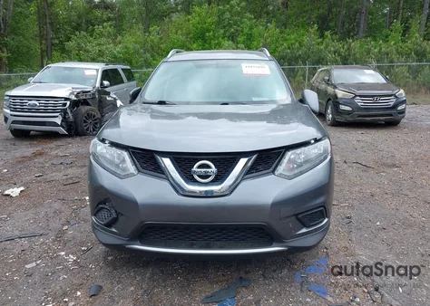 2016 Nissan Rogue Sv from USA, damaged, VIN KNMAT2MT5GP598891